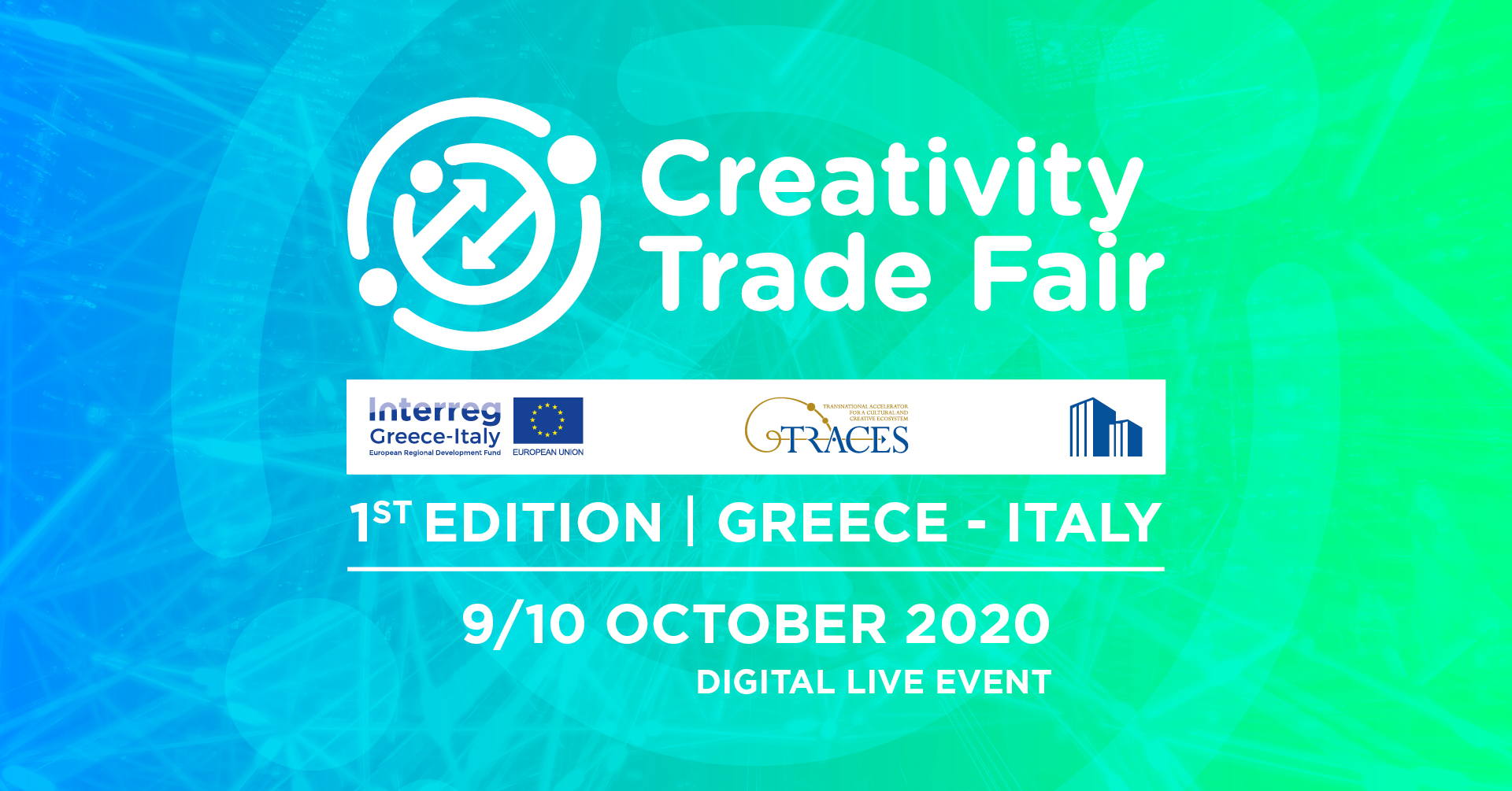 “CREATIVITY TRADE FAIR”: ON FRIDAY 9 AND SATURDAY 10 OCTOBER THE FIRST DIGITAL FAIR DEDICATED TO CULTURE AND CREATIVITY